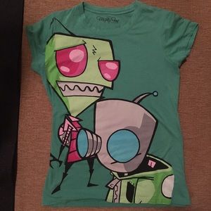 Invader Zim cartoon shirt